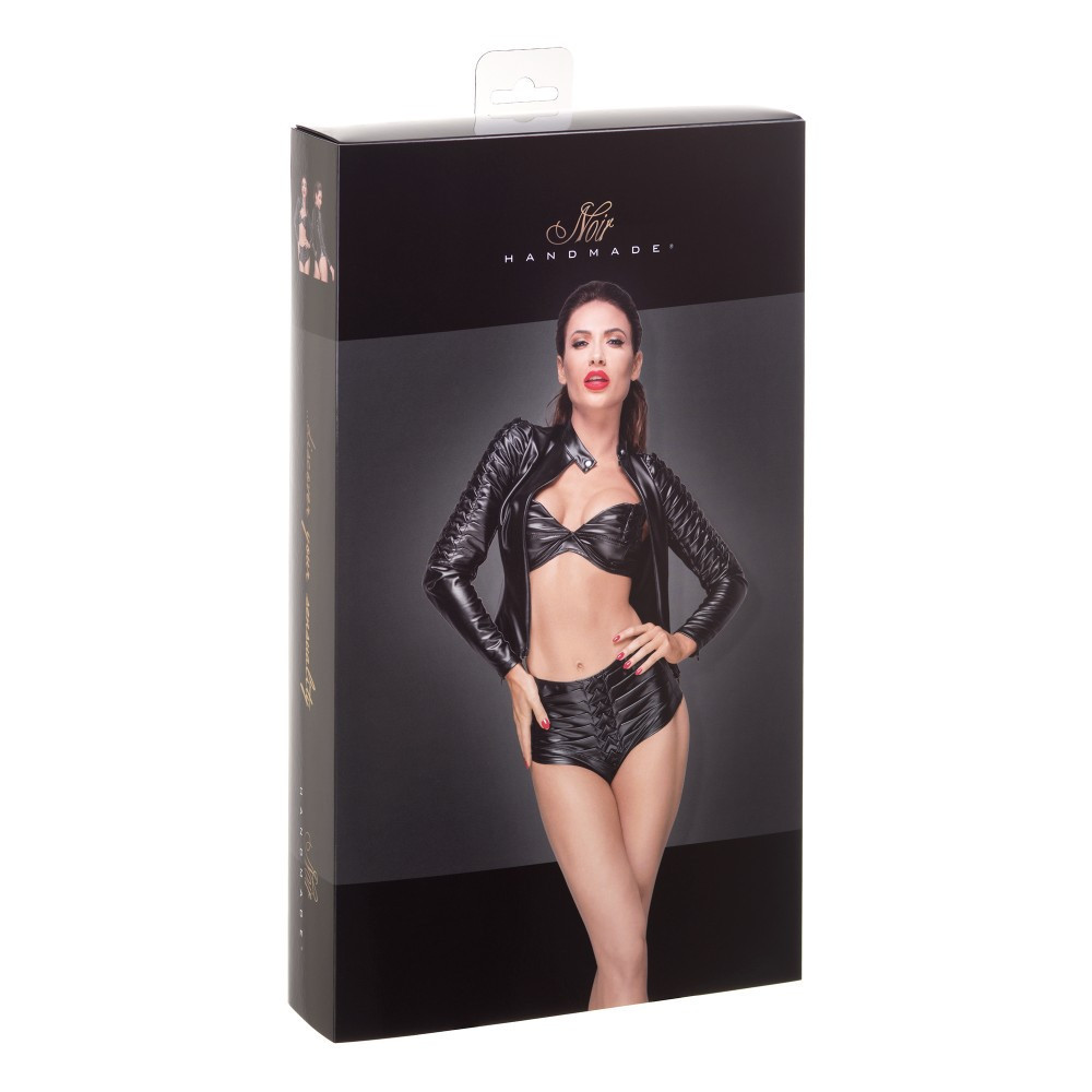 Пиджак с декоративными складками F175 Noir Handmade XL Sex Aura Киев - изображение 3