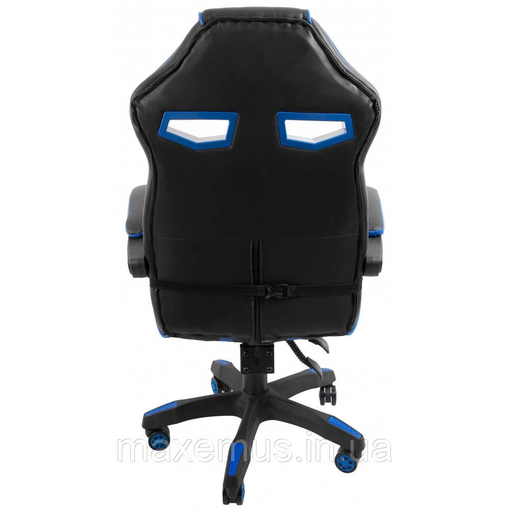 Геймерское раскладное кресло игровое для приставки профессиональное стул компьютерный Bonro B 827 синий Мостиска - изображение 6