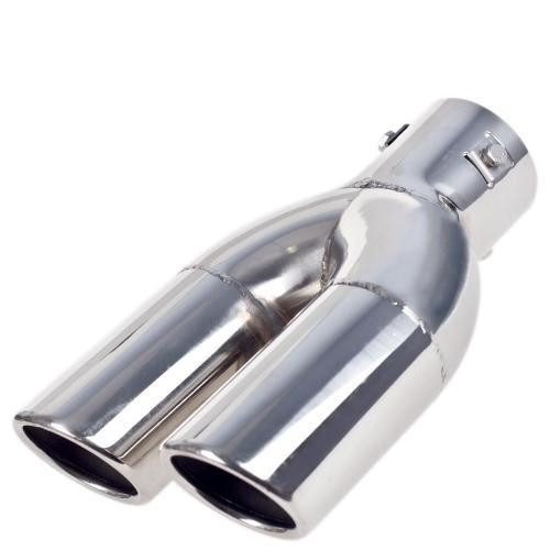 Насадка на глушитель НГ-0040, внутр. диаметр 64 мм, длина 229 мм, внеш. диаметр 64 мм, двойная Харьков - изображение 1