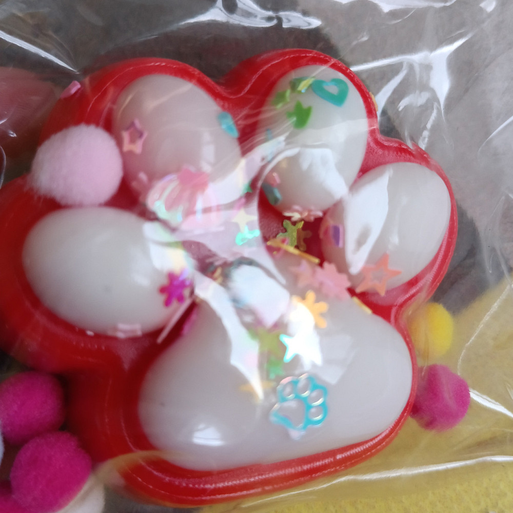 Лапки сквиш новогодняя антистресс лапка Табо Киев - изображение 2