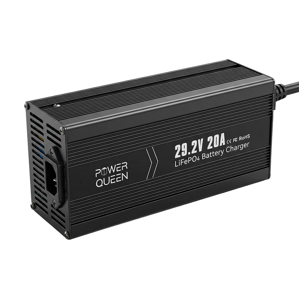 Зарядний пристрій для акумуляторних батарей LiFePO4 29.2V/20A Power Queen P24V20A-BCHA-MINI-X (44-00530) Киев - изображение 18