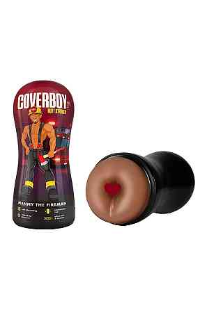 Мастурбатор анал Blush Coverboy у колбі, коричневий, 18.5 см Sex Aura Київ
