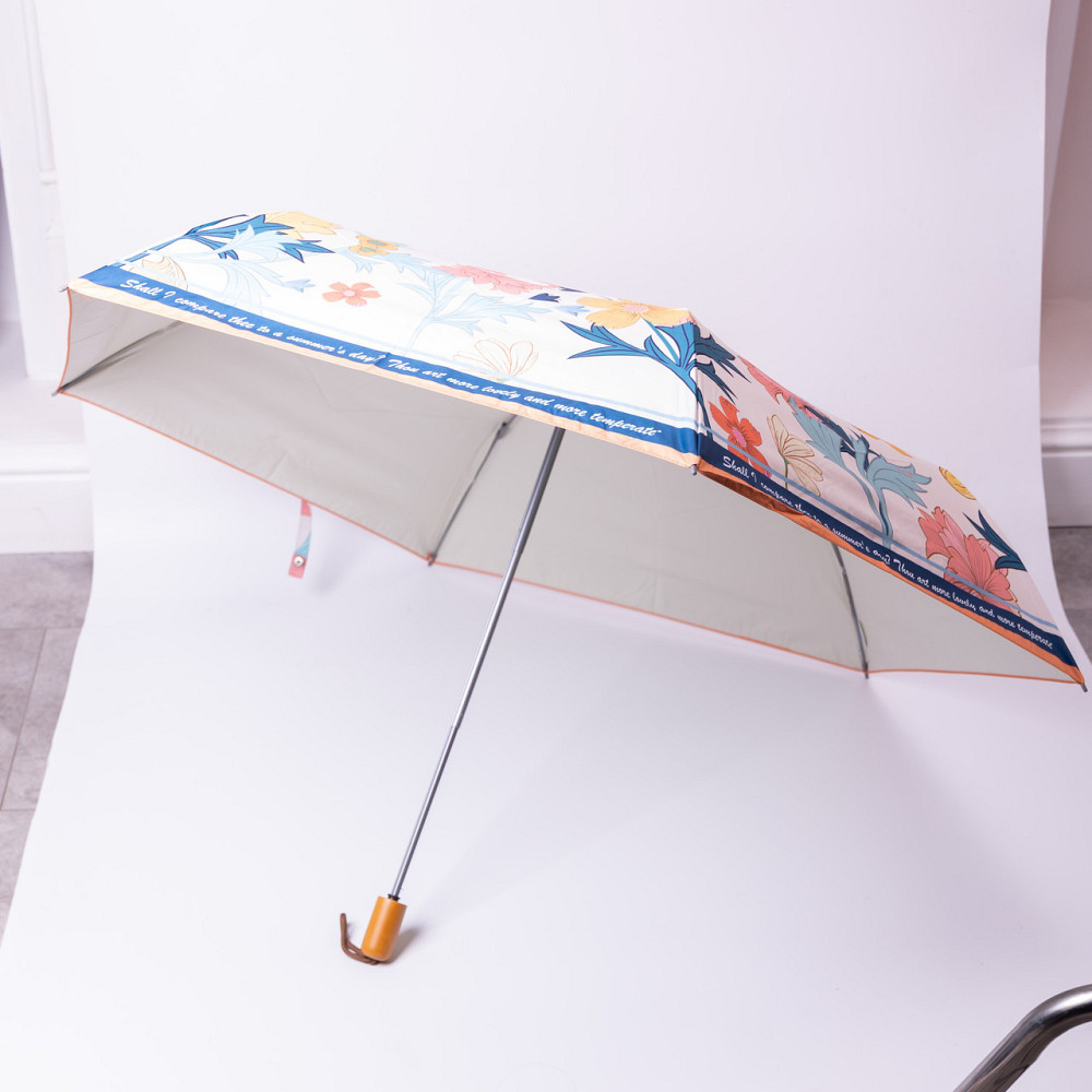 Елегантний оранжевий зонт з принтом, діаметр 99 см Київ - фото 8