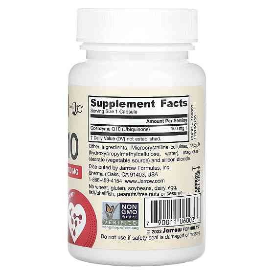 Коензим Q10 Jarrow Formulas Co-Q10 100 мг 60 капсул Київ
