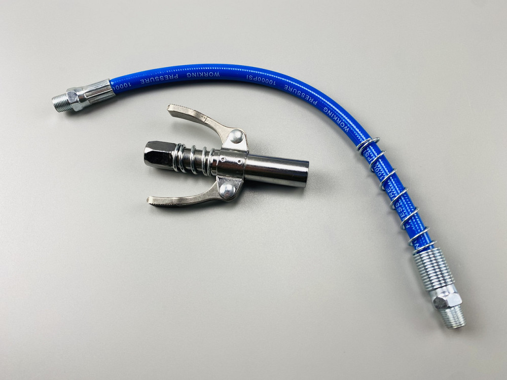 Головка шприца мастила Germany Quality під М6/М8/М10/М12/М14 пряма маслянка + шланг із пружиною Мукачево - фото 9