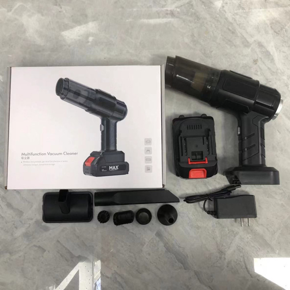 Автомобільний акумуляторний пилосос + 5 насадок,1 АКБ,Dust collector SBR Київ - фото 10