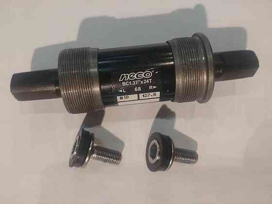 Каретка велосипедная неразборная (квадрат) (L-127.5mm) Мукачево