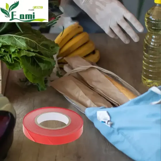 Червона стрічка для підв'язки рослин 11 мм, 30 м, 20 шт Київ