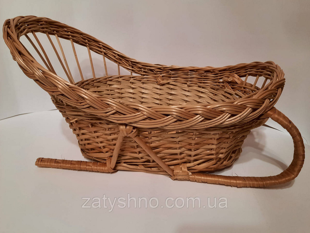 Корзина плетеная подарочная в форме санок Киев - изображение 6