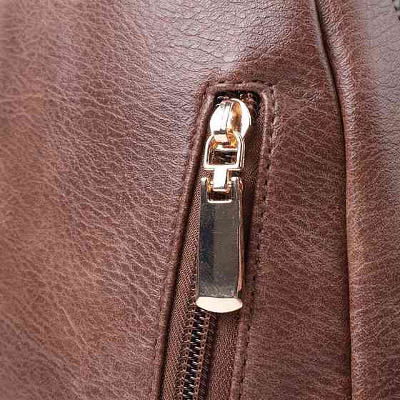 Модная женская сумка с одной лямкой через плечо из экокожи Vintage 22760 Коричневый Киев