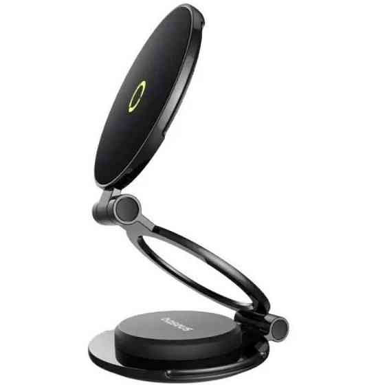 Автотримач для телефона Baseus MagPro Series II Magnetic Car Mount Stick-on Version Cosmic Black Одеса