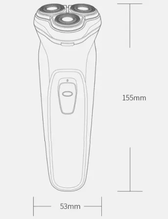 Електробритва Xiaomi Enchen BlackStone 3D (з тримером) Чернівці - фото 7