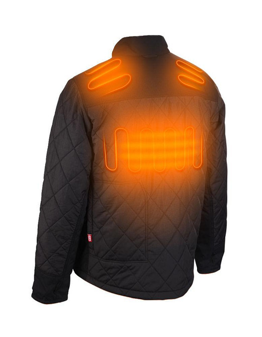 Куртка з електропідігрівом преміальна MILWAUKEE M12 HJP-0 (XXL), чорна (розмір XXL) Одесса - изображение 2
