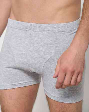 Трусы-шорты мужские однотонные - Tom John 2101-3K XL, Серый Киев