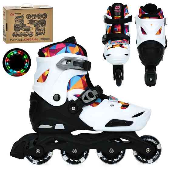 Дитячі розсувні ролики A4158-L-W, розмір 39-42 Вінниця