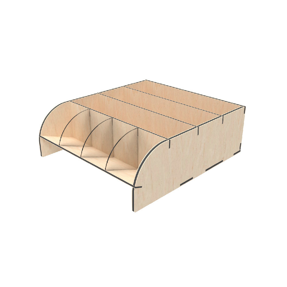 Скринька для грошей EKOSTAR 243х220х80 3 комірки Київ - фото 1