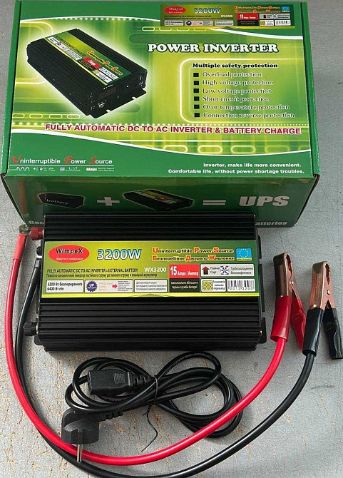 Гібридний Инвертор с зарядкой. Преобразователь 12- Київ - фото 5