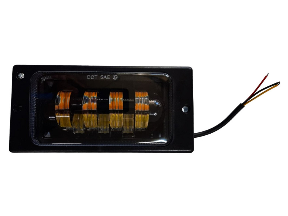 Фари протитуманні ВАЗ 2110-14/LD-519 L4-W/Y/12-24V/50W/7LED-3000K/6000K Винница - изображение 1