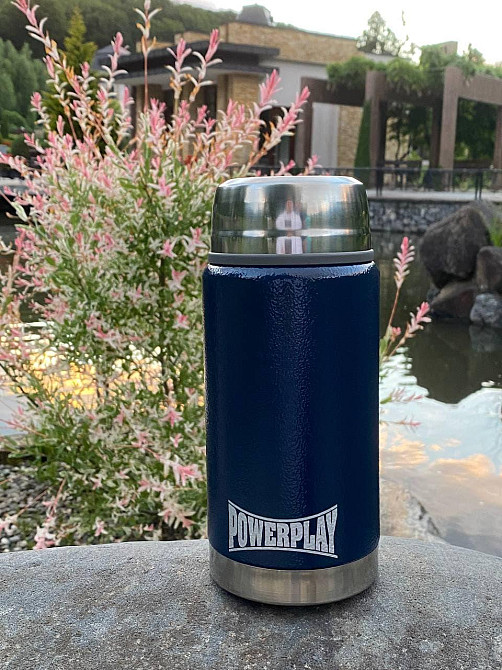 Термос харчовий PowerPlay 9002 Синій 750 мл Каменское - изображение 10