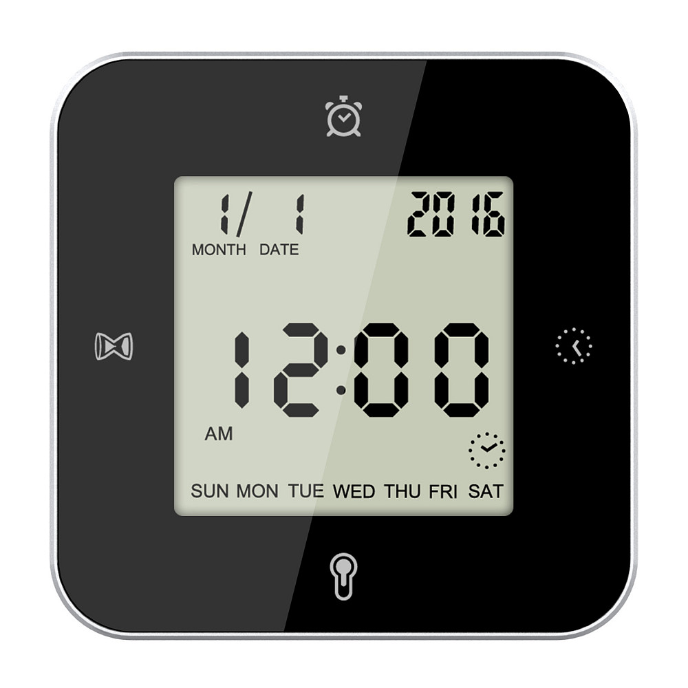 Годинник настільний Technoline WT344 Black/Silver (WT344) Київ - фото 6