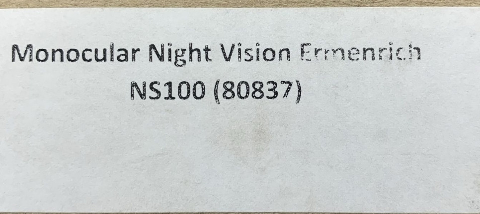Прибор ночного видения Ermenrich NS100 (до 300 м в темноте) Монокуляр. Киев - изображение 1