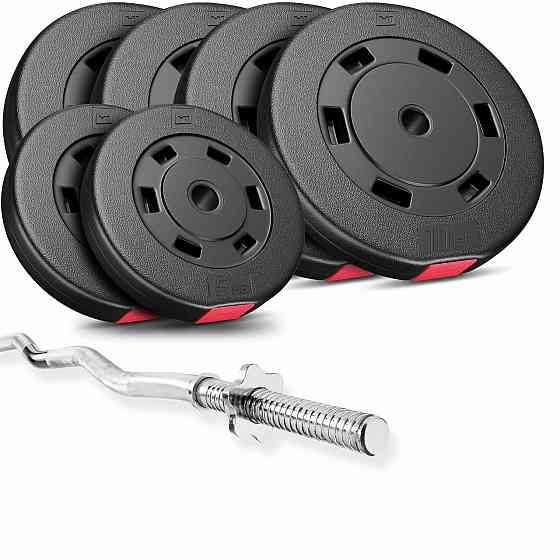 Набір Hop-Sport Premium 57кг зі штангою Киев