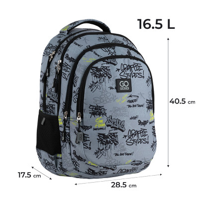 Рюкзак шкільний GoPack Teens 162M-4 (GO25-162M-4) Вінниця - фото 8