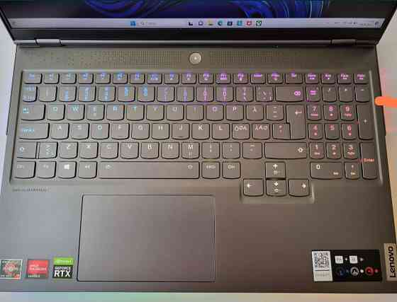 Lenovo Legion 7/R7 5800H/RTX 3070/RAM16GB/SSD1TB/2k 165Hz Ноутбук Київ