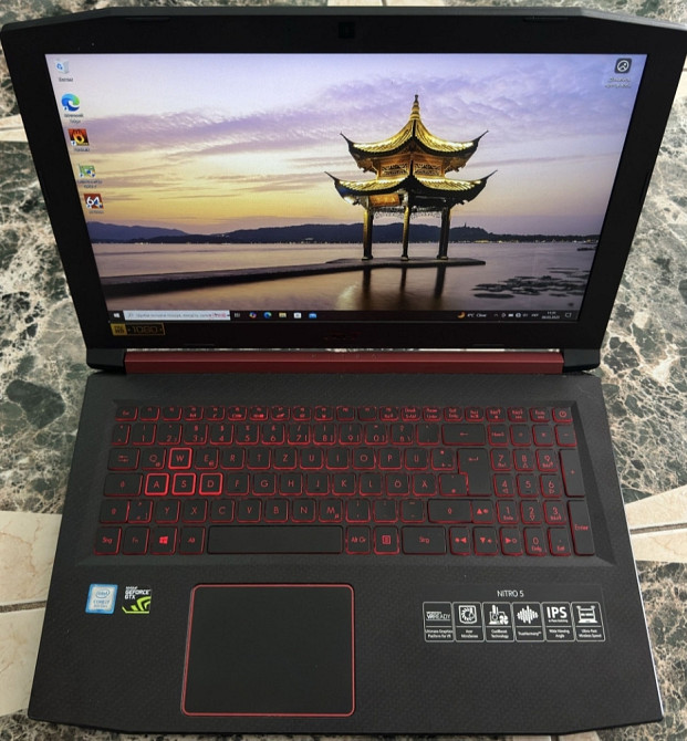 Ноутбук ACER Nitro5 i7 8750 GTX 1060 RAM16GB. SSD256Gb. HDD500 Київ - фото 7