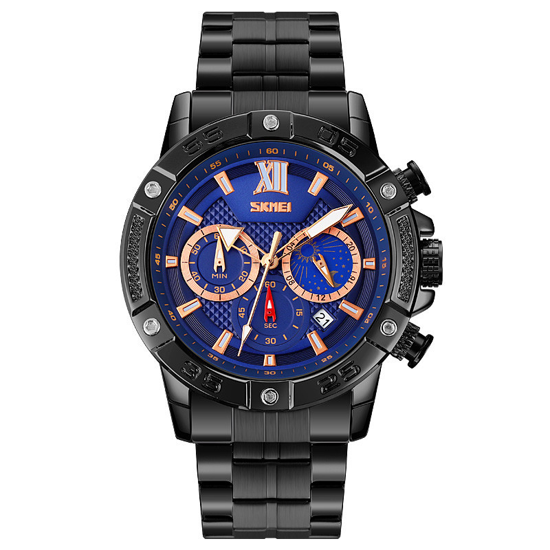 Skmei 9235BKBU Black-Blue SBR Киев - изображение 1