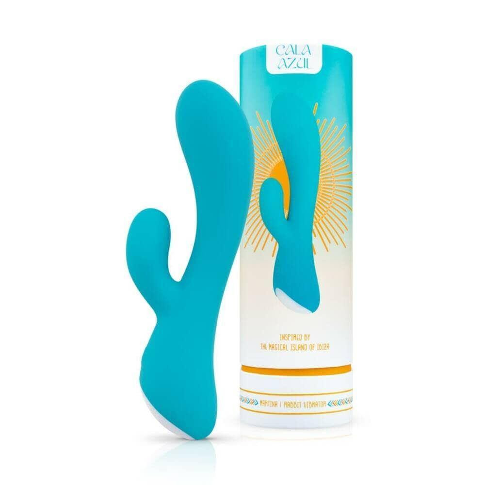 Вібратор-кролик Cala Azul – Martina Rabbit Vibrator, ергономічна форма, 10 режимів Sex Aura Київ - фото 9