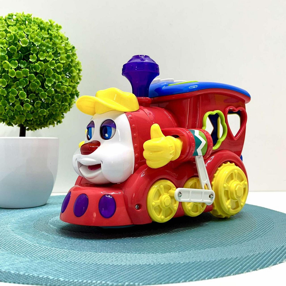 Паровозик Hola розвиваючий музичний сортер підсвічування (556) Чернигов - изображение 8