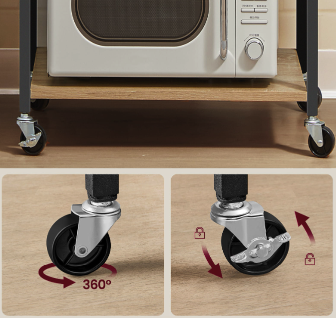 Стелаж Leobert Dash на колесах в стилі Loft натуральний Київ - фото 5