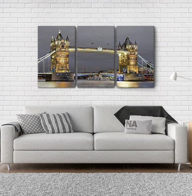 Модульна картина Лондон Міст Аrt-94_3А Київ - фото 2