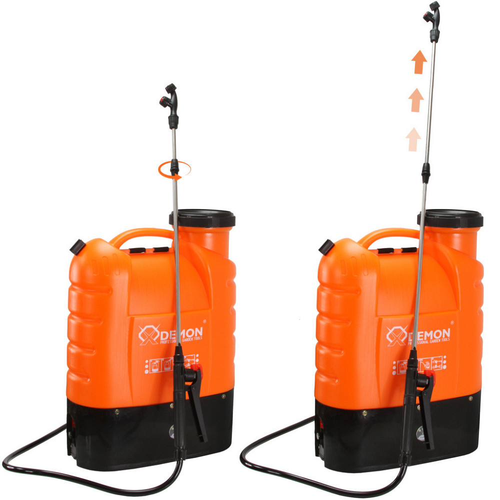 Аккумуляторный опрыскиватель ранцевый 16 литров с насадками Mar-Pol 