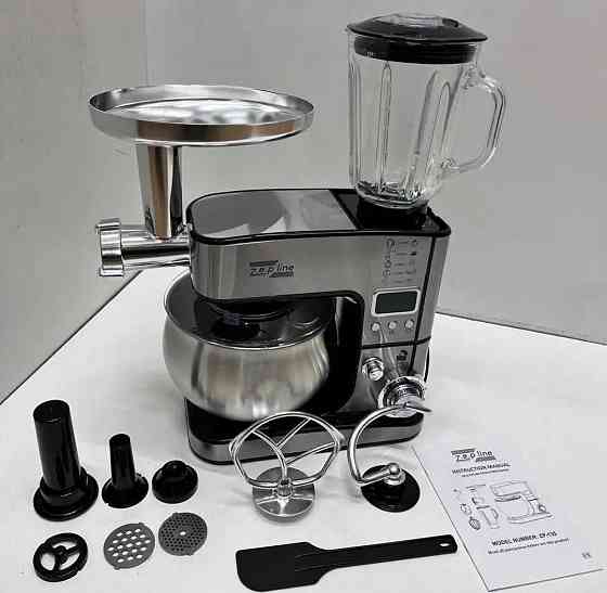 Кухонний комбайн є блендер міксер мясорубка тістоміс 7в1 з нерж. чашею. Харків