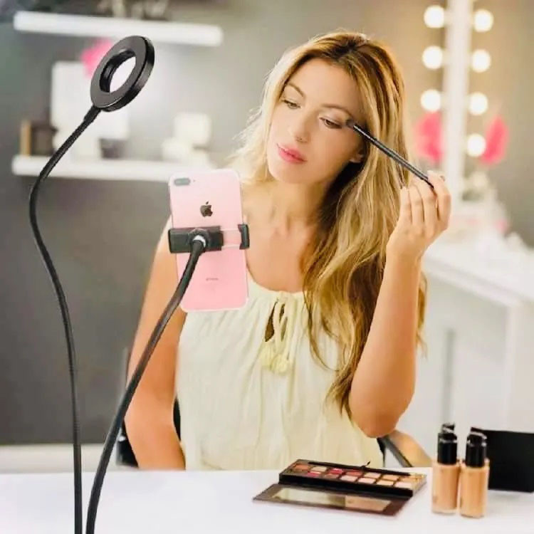 Кольцевая лампа кольцевю лампу Professional Live Stream, Свет для съемки селфи, Свет OM-409 для телефона Киев - изображение 2