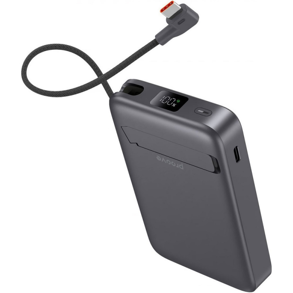 Універсальна мобільна батарея Proove OverPower 35 W 10000 mAh Qi2 Gray (PBOP35012105) ( 17111 ) Харків - фото 2