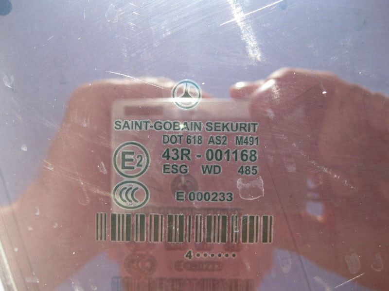 Mercedes-Benz  A2197250210 43R-001168 Скло передніх правих дверей CLS W219 Одеса - фото 2