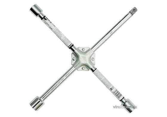 Ключ для коліс хрестоподібний YATO 24х27х32x3/4" зміцнений [3] Одеса