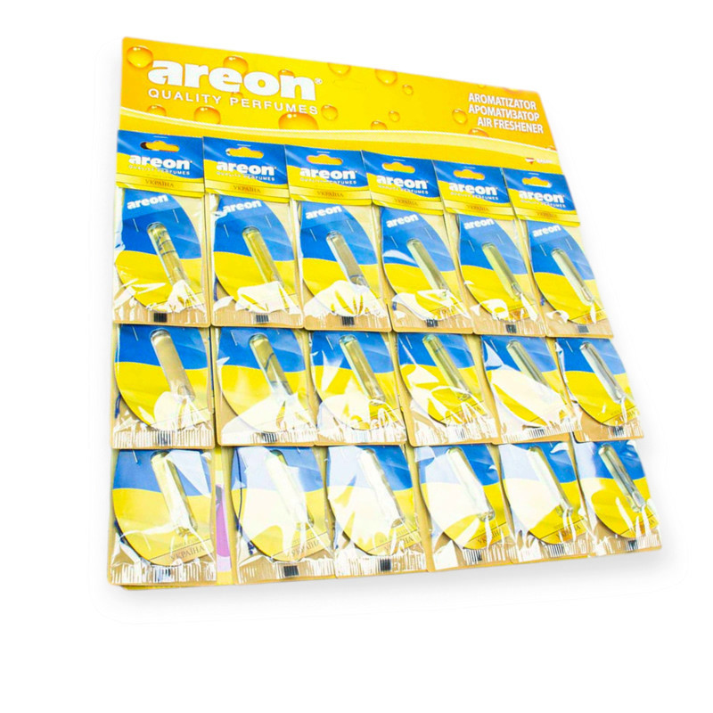 Ароматизатор на зеркало жидкий 5мл areon perfume mix 