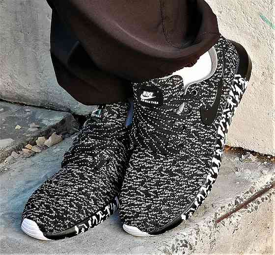 Кросівки Nike Сірі Чоловічі Найк Чорні Ткани (розміри: 41,42,43,44,45) Дніпро