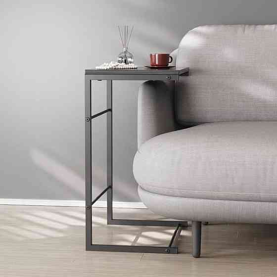 Столик Террі Ferrum-decor 650x440x330 Чорний метал ДСП Сосна Кембра 16 мм (FRD-104650) Дніпро