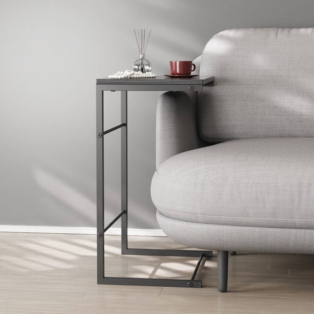 Столик Террі Ferrum-decor 650x440x330 Чорний метал ДСП Сосна Кембра 16 мм (FRD-104650) Дніпро - фото 1