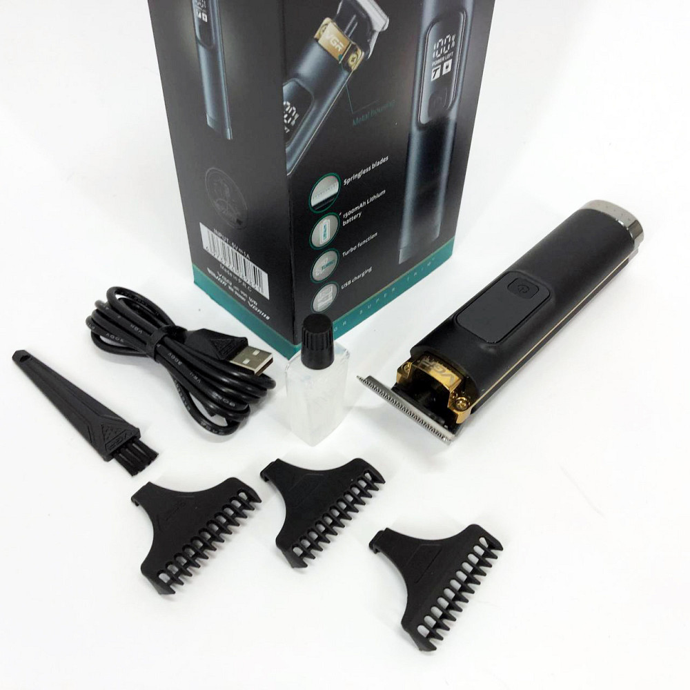 Електрична машинка для стрижки потужна VGR, Машинка для стрижки волосся з універсальним живленням OR-39 Львів - фото 12