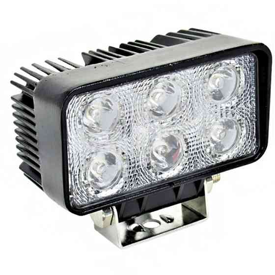 Фара светодиодная Brevia Epistar white Spot 10-30V, 18W (6x3W), 1320Lm, 1шт Львов