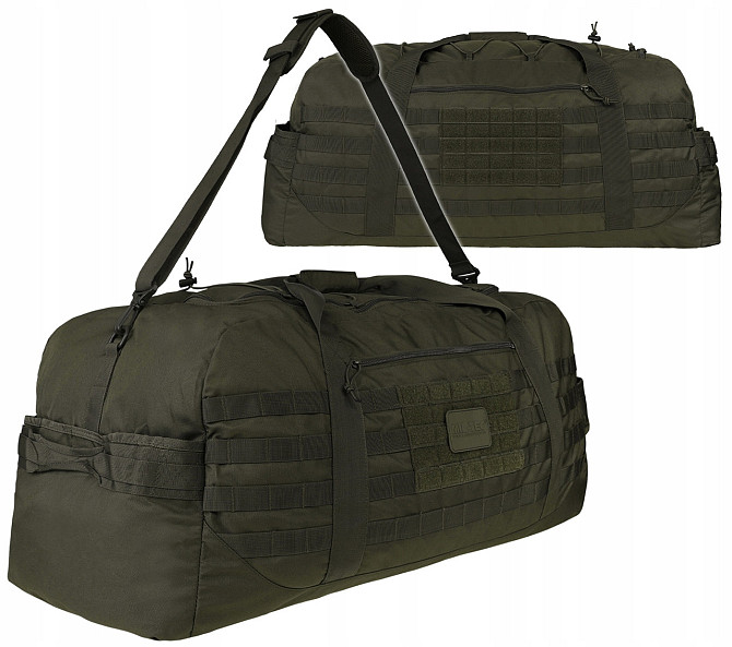 Транспортна Тактична Сумка 105 літрів Mil-Tec від Sturm "Combat Parachute Cargo L" (13828201) Olive Нововолинськ - фото 1