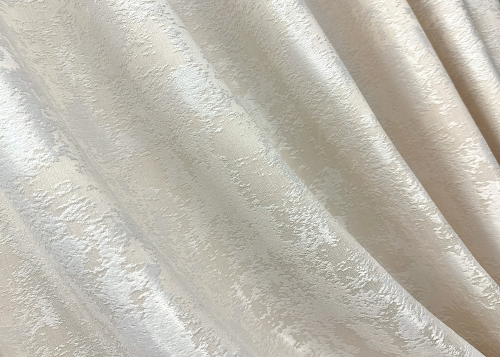 Комплект готовых штор VR-Textil Жаккард Sultan YL № 1763ш Молочный 100х270 см 2 шт (31-0012) Киев - изображение 7