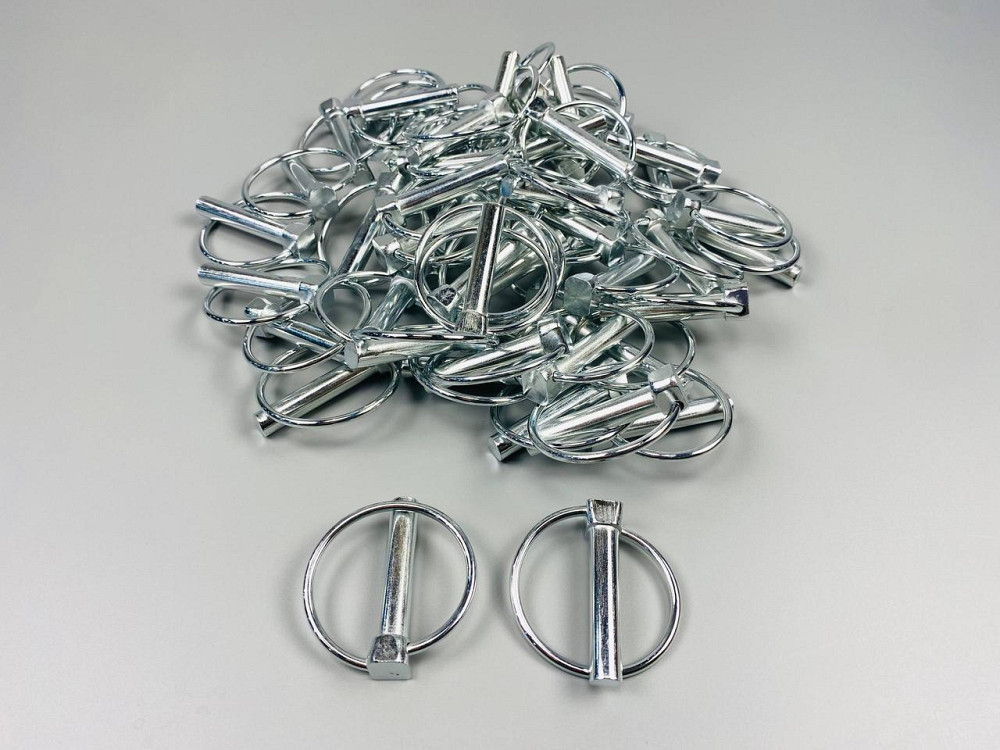 Палець із капелюшком стопорний 10 мм + блокувальний чек круглий Мукачево - фото 6