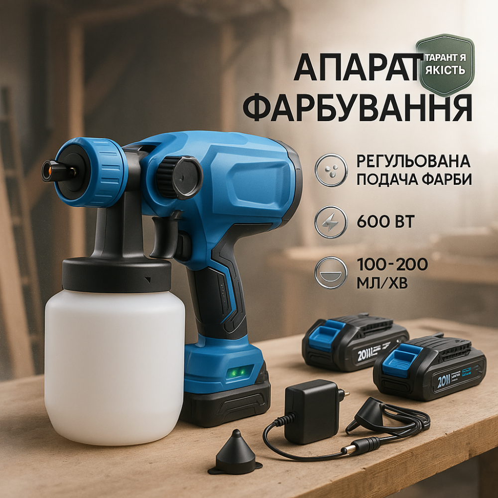 Фарбопульт для професійних робіт, Фарбопульт, для емульсії Простий пульверизатор AZ-31 Львів - фото 9